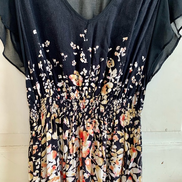 KIMCHI BLUE Genevieve smock waist floral dress - Picture 9 of 13